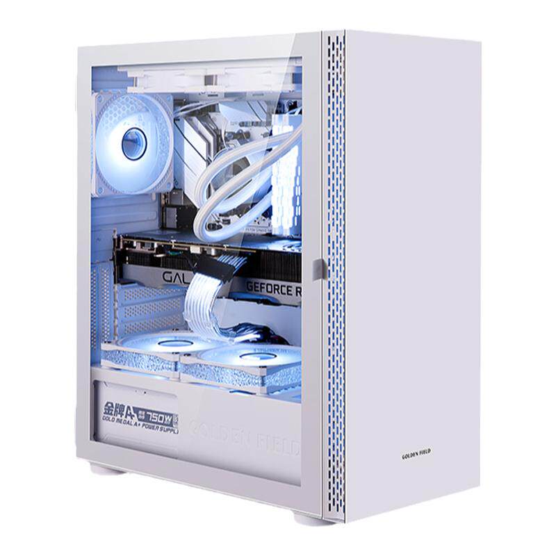 酷睿i7 12代主机12700F/RTX3060Ti电脑主机高配水冷游戏整机DIY台