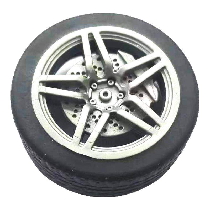 橡胶车轮40*3mm孔 模型小车 轮胎轮子100mm车轴套装 玩具diy零件