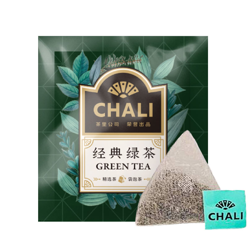 ChaLi茶里 绿茶茶包茶叶袋泡茶100包 企业餐厅宾馆酒店用茶绿茶包