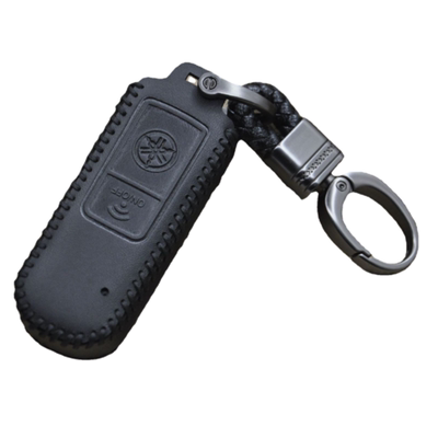 适用雅马哈TMAX560高档真皮530电子智能车钥匙保护套壳盖钥匙扣包