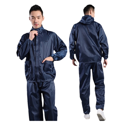 连帽无尘分体式防静电服