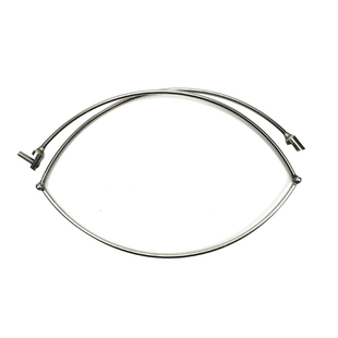 不锈钢实心抄网头可折叠大力马大网眼小眼抓鱼网兜抄网圈大物网