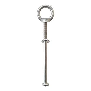 不锈钢秋千扣配件加长吊环螺丝木桩打孔承重悬挂吊扣横梁穿孔吊钩