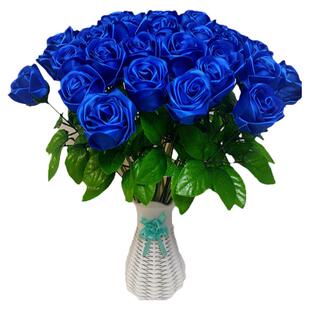 丝带玫瑰花材料包套装半成品diy手工制作全套花束包装彩带4M缎带