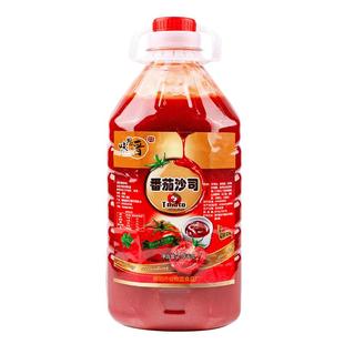 超值番茄酱5斤家用商用大桶装手抓饼沙拉酱料西红柿酱蕃茄沙司