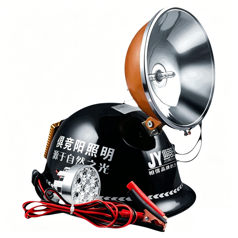 俱竞阳HID强光超亮12V氙气头灯