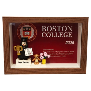 毕业积木礼物相框人仔小人DIY同学闺蜜大学中小学幼儿园创意定制