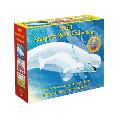英文原版 Raffi Songs to Read Boxed Set 3册盒装 Wheels on the Bus 公车巴士上的轮子 儿童英语早教启蒙 英文版进口原版书籍