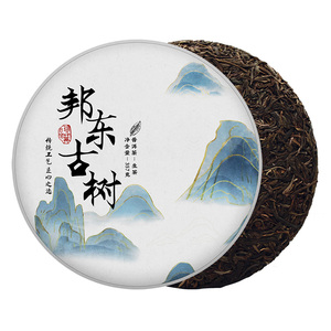 2019年邦东古树普洱生茶357g饼茶