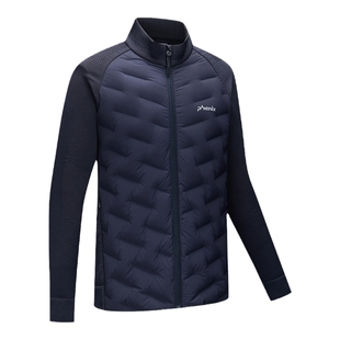 phenix菲尼克斯羽绒内胆针织拼接保暖排汗滑雪中间层户外运动外套