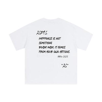 新款后背字母小众潮牌美式Asrts