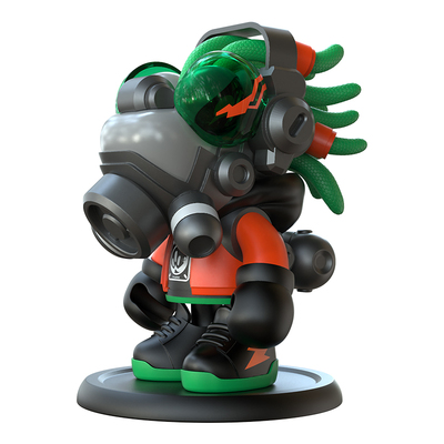 硬核街头WASA变色龙盲盒公仔摆件