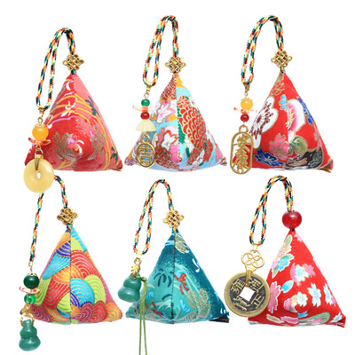 端午节平安扣香包创意流苏