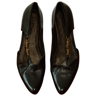 Le' Murmure 新古典主义 秋季新款植鞣进口水洗马皮单鞋罗马皮鞋