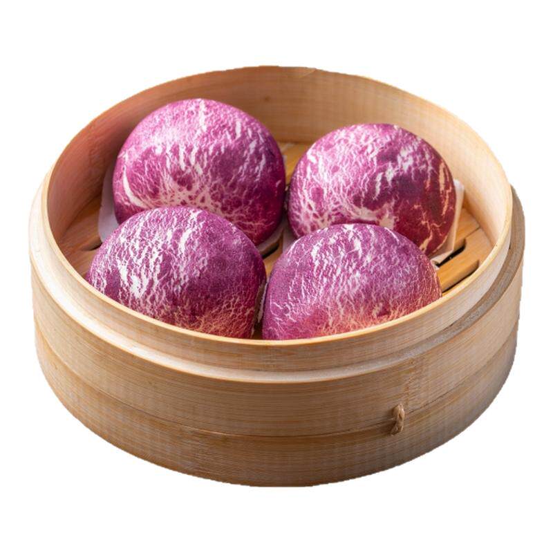 精丰粗粮紫薯包夹心早餐360g
