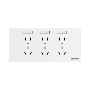扩展插座86型多功能墙壁拓展插座转换器多孔位无线插排插线接线板