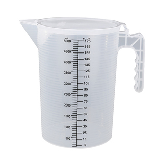量杯塑料带刻度家用食品级量桶奶茶店专用大容量烘焙毫升小计量杯
