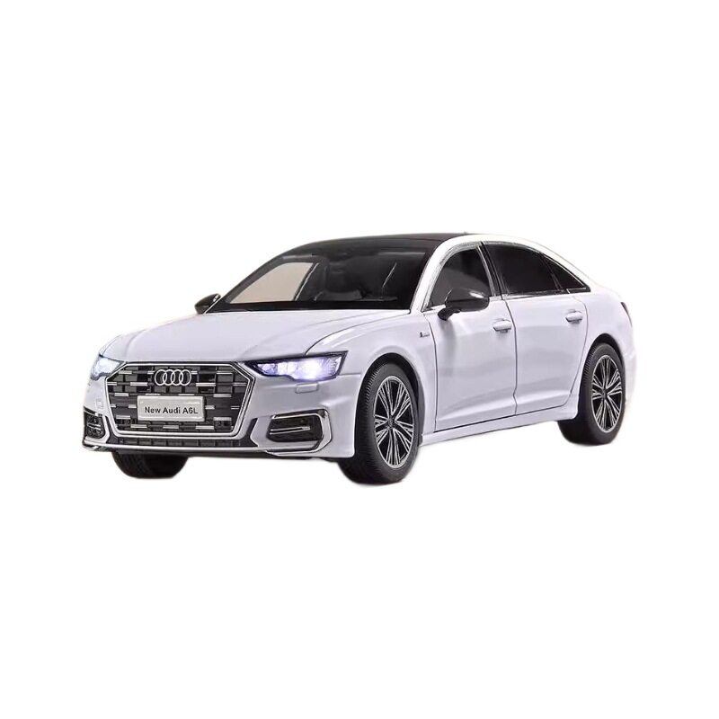 大号奥迪A6L合金汽车模型玩具车