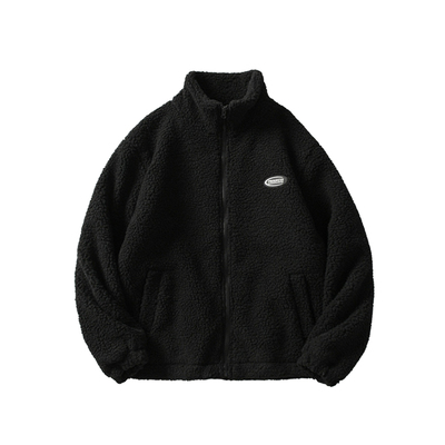 羊羔绒外套男士棉衣冬季加厚