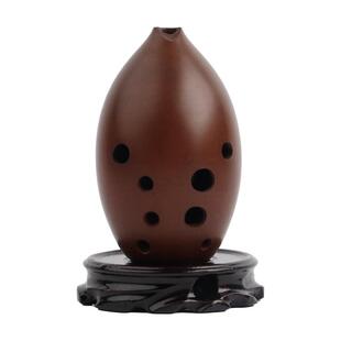 踏古十孔手工埙京式刘宽忍指法梨形单腔古埙专业演奏陶埙乐器