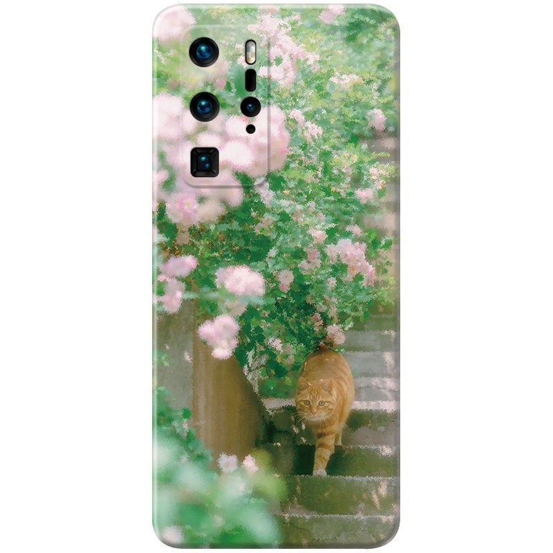 清新小猫咪适用华为手机壳