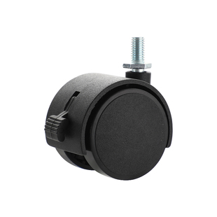 转椅静音万向轮子老板座椅脚轮电竞滚轮轱辘办公椅卡簧带刹车滑轮