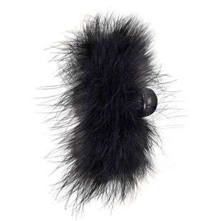 不掉毛羽毛抓夹女高级感2026新款大号发量大发夹后脑勺鲨鱼夹头饰