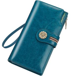 英皇保罗真皮钱包女士2025新款手包女银包手拿包长款皮夹卡包妈妈