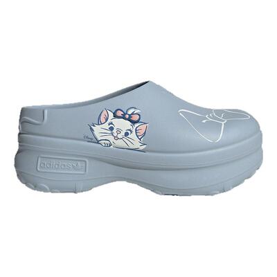 adidas阿迪达斯三叶草迪士尼玛丽猫凉鞋2025夏女MULE穆勒鞋JR4245