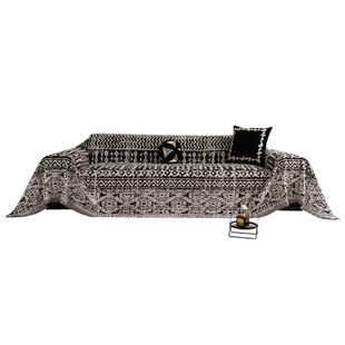 雪尼尔沙发盖布四季通用2026新款沙发巾一整张全盖防猫抓坐垫毯子