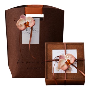 森系伴手礼女伴娘高端木盒礼物婚礼回礼姐妹礼盒小众高级实用礼品