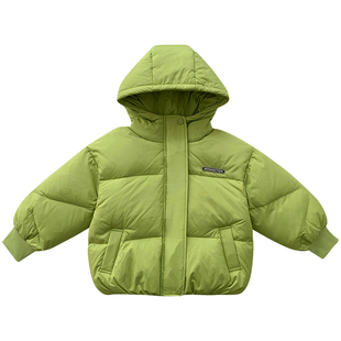 【好物体验专享】男童羽绒服冬季2025新款童装外套连帽90白鸭绒