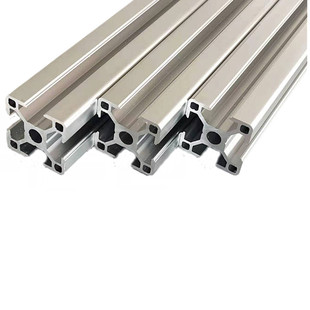 铝型材欧标3030工业铝合金框架配件链接件方管铝型材流水线4040