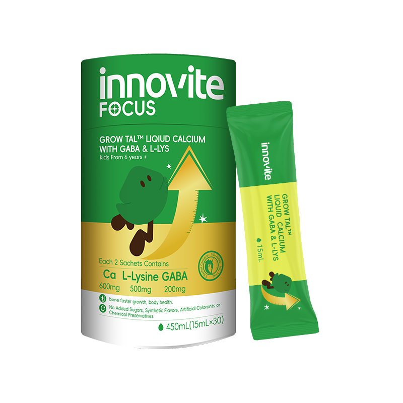 【6-18岁追高】英珞维冲刺钙 高赖氨酸高钙青少年儿童液体钙镁锌