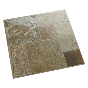 绿色瓷砖中古风咖啡店户外露台阳台砖复古民宿花园庭院地砖防滑