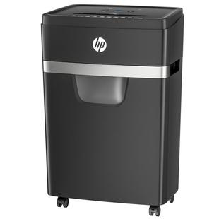 惠普专业碎纸机办公室专用家用全自动小型粉碎机4级保密桌面文件纸张光盘卡碎卡机碎纸大容量W2518CC