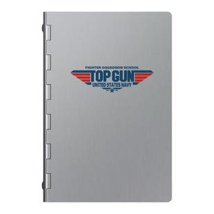 TOPGUN F14雄猫F16壮志凌云纪念高品质军旅铝制A6手账活页笔记本