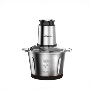 WEILI/威力家用绞肉机和面绞肉绞菜料理机大容量搅拌机年货节电机