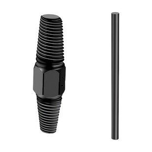 断丝取出器水管水龙头断裂滑丝拆卸工具4分6分双头断头螺丝取丝器