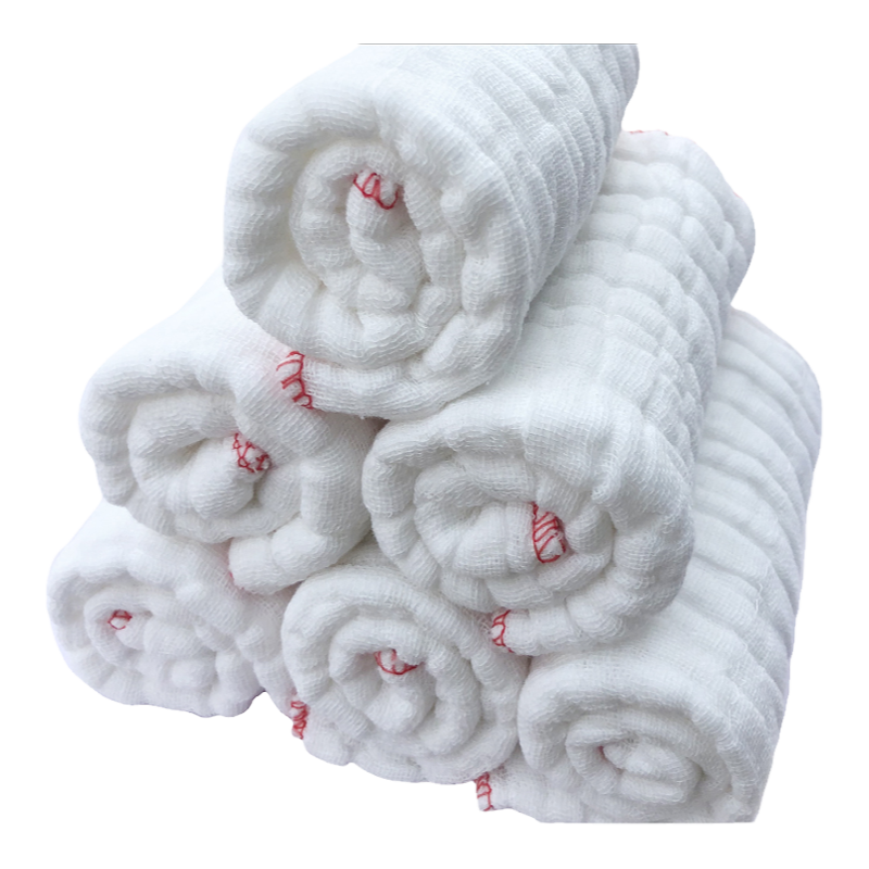 洗碗布不沾油加大加厚纯棉纱百洁布厨房家用清洁巾不掉毛全棉抹布