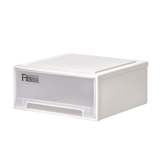 日本天马透明塑料抽屉式收纳箱衣服整理箱储物箱内衣柜衣物收纳盒