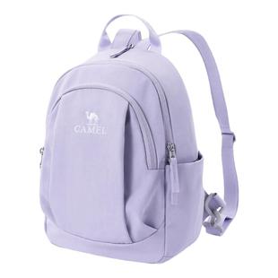 骆驼斜挎包双肩包两用2026年轻量化单肩轻便小型外出便携书包