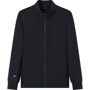 【都市户外】柒牌男装清仓立领夹克秋季面料免烫男士高弹外套