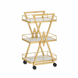 高档美容院专用小推车网红美甲置物架工具车美发纹绣化妆品收纳架