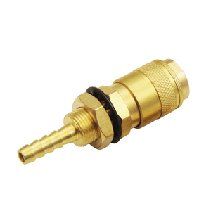 8mm氩弧焊气管快速接头水冷却二保焊氩弧焊机水箱水管软管6mm插头