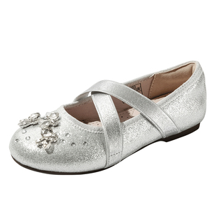 百丽童鞋女童公主鞋小皮鞋2025秋季新款儿童单鞋小女孩演出水钻鞋