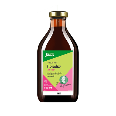 Salus德国铁元绿铁液补铁血500ml
