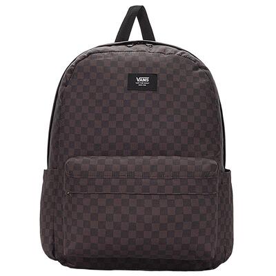 Vans范斯官方黑灰棋盘格双肩包