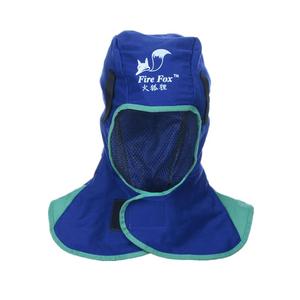 火狐狸23-6680电焊帽阻燃头套威特仕23-6690披肩风帽焊工防尘透气