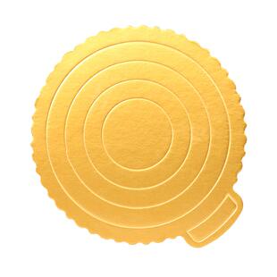 金色生日蛋糕烘焙底托4/6/8/10/12/14/16/20寸加厚圆形花馍馍垫盘